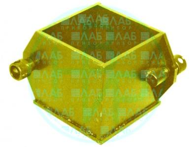 Форма кубическая 150х150х150 мм одногнездная оцинкованная (ФК150): купить в Москве в компании Лабприбор